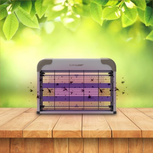 Інсектицидна лампа Eurolamp Для внутрішнього використання 20W 220V IP20 (MK-20(FLUOR)new) (4262380667075)