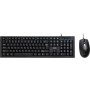 Комплект AOC KM160B USB UA Black (KM160B/97)