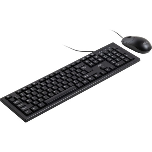Комплект AOC KM160B USB UA Black (KM160B/97)