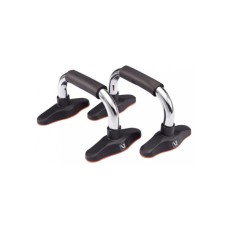 Упори для віджимань LiveUp Chrome Push Up Bar LS3162 чорний 16х25х15.5см (6951376107227)