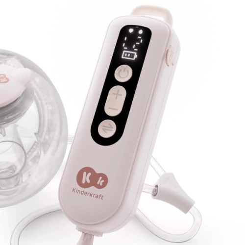 Молоковідсмоктувач Kinderkraft подвійний електричний GentleFlow Pink (5902533931033)