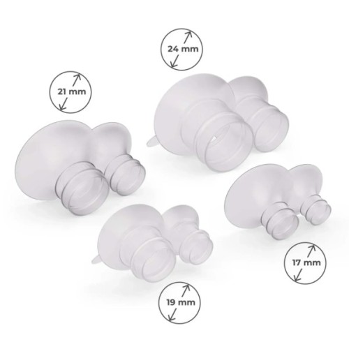 Молоковідсмоктувач Kinderkraft подвійний електричний GentleFlow Pink (5902533931033)