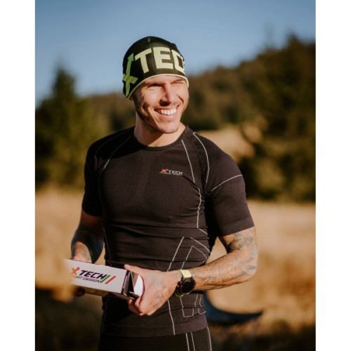 Термокофта X-Tech Maglia Race 3 Munica Lunga lupetto Nero L/XL (Maglia_Race3_Lupetto_L/XL)