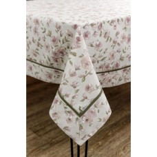 Скатертина Прованс Тереза Квіточки з кантом 300х133 (034500)