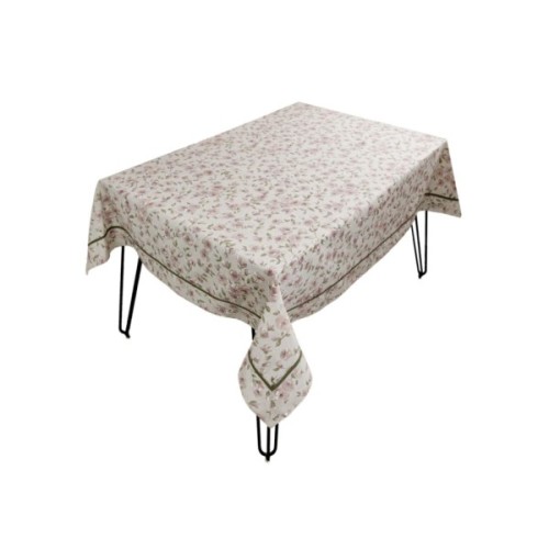 Скатертина Прованс Тереза Квіточки з кантом 300х133 (034500)