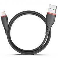 Дата кабель USB 2.0 AM to Lightning 1.0m Start Pixus (4897058531350)