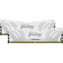 Модуль пам'яті для комп'ютера DDR5 32GB (2x16GB) 6400 MHz Renegade White XMP Kingston Fury (ex.HyperX) (KF564C32RWK2-32)
