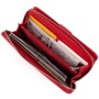 Гаманець ST Leather Зі шкіри жіночий Червоний (19306)
