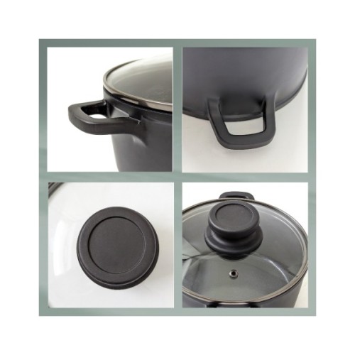 Каструля Kela Atura, з кришкою 20 см, 1.7 л (15170)