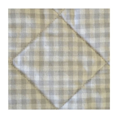 Кухонна прихватка Прованс Bella сiра клiтинка 25х25 см (4823093416765)