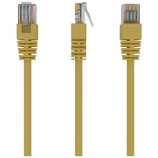 Патч-корд 3м UTP cat 5е CCA Cablexpert (PP12-3M/Y)