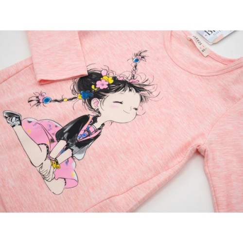 Кофта дитяча Breeze з дівчинкою (21978-116G-peach)