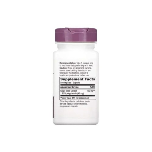Трави Nature's Way Екстракт виноградних кісточок преміум-класу, 100 мг, Prem (NWY-15352)