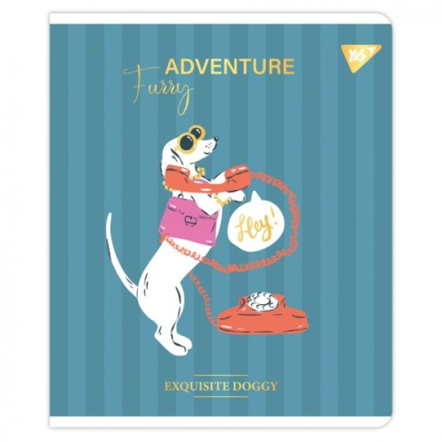 Зошит Yes Exquisite doggy 24 аркушів лінія (767542)