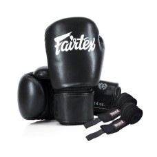 Боксерські рукавички Fairtex BGV27 Black 12 унцій (бинти в комплекті) (BGV27_12oz_Black) Боксерські рукавички Fairtex BGV27 Black 12 унцій (бинти в комплекті) (BGV27_12oz_Black)