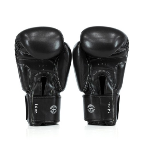 Боксерські рукавички Fairtex BGV27 Black 12 унцій (бинти в комплекті) (BGV27_12oz_Black)