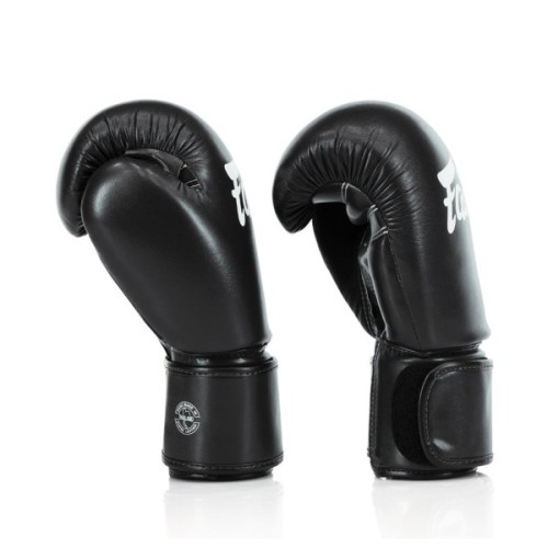 Боксерські рукавички Fairtex BGV27 Black 12 унцій (бинти в комплекті) (BGV27_12oz_Black)