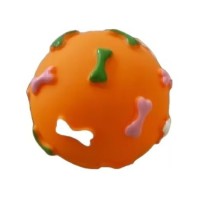 Іграшка для собак MISOKO&CO М'ячик з кісточками помаранчевий 7.6 см (BEITJ00006P-O)