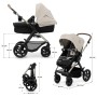 Коляска Kinderkraft 3 в 1 Moov 2 Moonlight Gray (KSMOOV02GRYEV00) (5902533925797)