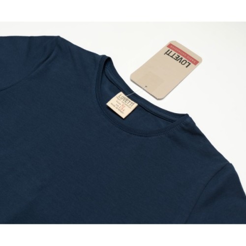 Футболка дитяча Lovetti базова (3030-146-blue)