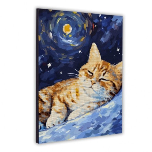 Картина по номерам Santi алмазна мозаїка Солодкий сон, 40*50см (955314)