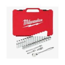 Набір торцевих головок Milwaukee метричних 3/8" з тріскачкою, (32шт) (4932464945)