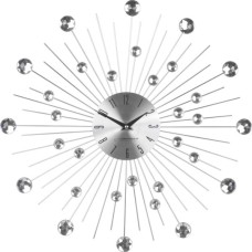 Настінний годинник Esperanza Wall Clock Boston 50 см з променями з і сталі та кристалами (EHC002)