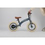 Дитячий велосипед QPlay Miniby 3 в1, біговел 12", Grey-Blue (CB02MiniBy12Grey-Blue)