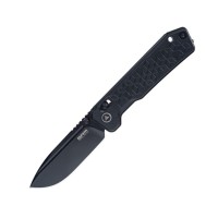 Ніж SRM Rubik 7228B 14C28N, Black Aluminium, Black Stonewash (7228B-AB2)