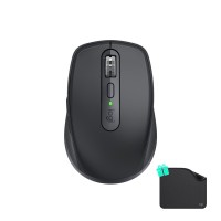 Мишка Logitech MX Anywhere 3S for Business Wireless/Bluetooth + Mouse Pad Studio Series Graphite (MX910-006958)