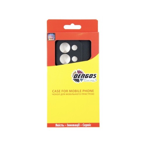 Чохол до мобільного телефона Dengos Case + Cross-body Strap Xiaomi Redmi 15C Black+Purple (DG-KM-CCRB-48)