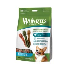 Ласощі для собак Whimzees Toothbrush S 24 шт (8718627750667)