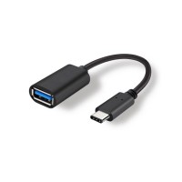 Перехідник OTG USB 3.0 AF to USB-C 0.15m Atcom (11310)