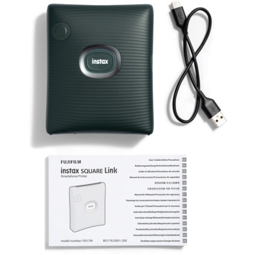 Сублімаційний принтер Fujifilm INSTAX SQ Link Green (16785482)