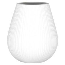 Ваза Ardesto Olbia, 12.5х14см, порцеляна, білий (AR3807W)