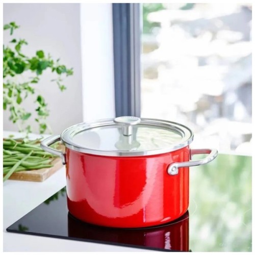 Каструля KitchenAid Steel Core 20 см 3,7 л червоний (CC003267-001)
