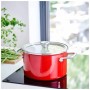 Каструля KitchenAid Steel Core 20 см 3,7 л червоний (CC003267-001)