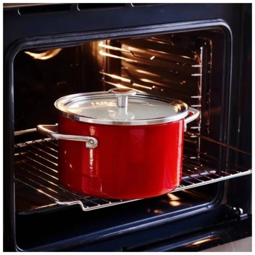 Каструля KitchenAid Steel Core 20 см 3,7 л червоний (CC003267-001)