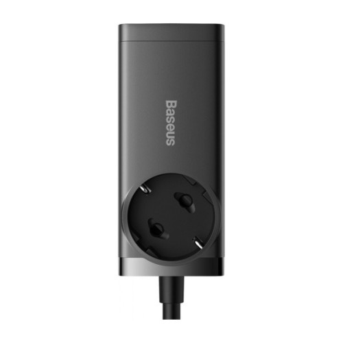 Зарядний пристрій Baseus AC + 2xUSB-C 65W + 2xUSB black (PSZM000901)
