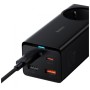 Зарядний пристрій Baseus AC + 2xUSB-C 65W + 2xUSB black (PSZM000901)
