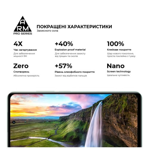 Скло захисне Armorstandart Pro Realme 14x 5G Black (ARM83557)