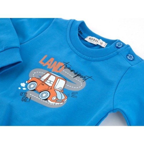 Спортивний костюм дитячий Breeze с машинкой (22102-86B-blue)