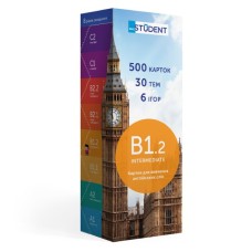 Навчальний набір English Student Картки для вивчення англійської мови Student Intermediate B1.2, українська (39122600)