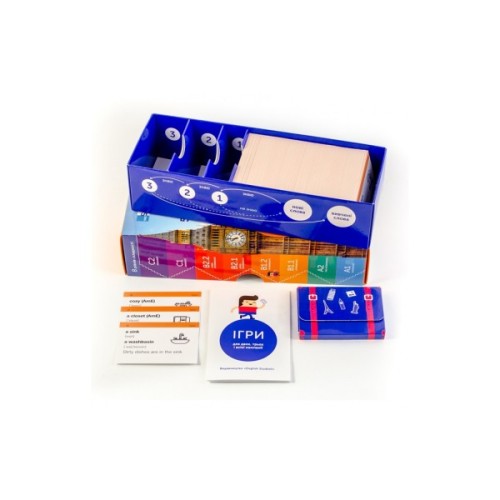 Навчальний набір English Student Картки для вивчення англійської мови Student Intermediate B1.2, українська (39122600)