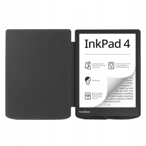 Чохол до електронної книги BeCover PocketBook 743G InkPad 4/InkPad Color 2/InkPad Color 3 (7.8") Black (710066)