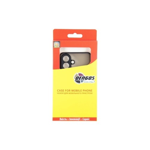 Чохол до мобільного телефона Dengos Matte Samsung Galaxy S26 Black (DG-TPU-MATT-174)
