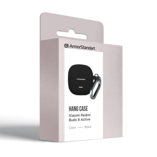 Чохол для навушників Armorstandart Hang Case For Xiaomi Redmi Buds 8 Active Black (ARM91271)