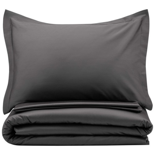 Підковдра Ardesto Mix&Match Premium 100% бавовна, сатин сірий 160х220 см (ART1622DVY)