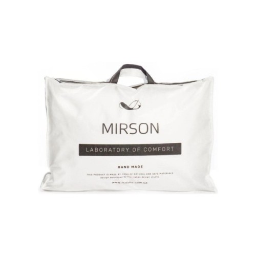 Подушка MirSon пухова Екстра 113 середня 50x70 см (2200000005298)