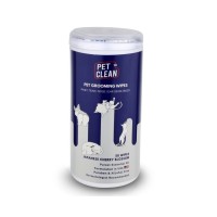 Вологі серветки для тварин Pet Clean PET GROOMING WIPES для грумінгу, щоденне очищення з ароматом квітів японської вишні 50 шт (8939111098694)